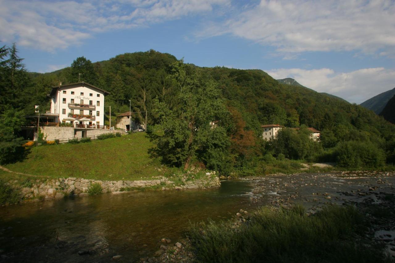 Albergo Alla Trota Pulfero Εξωτερικό φωτογραφία